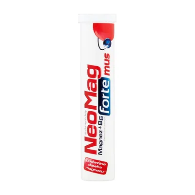 Neomag Forte Wysoka Dawka Magnezu 20 Tabletek Musujących