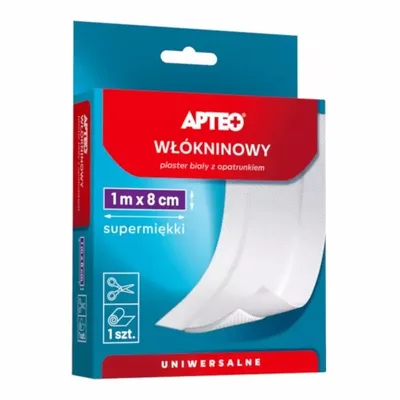 PLASTER APTEO WLOKNINOWY 1M*8CM