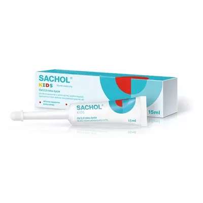 Sachol Kids Żel Na Afty Dla Dzieci od 2.5 Roku Życia 15 ml