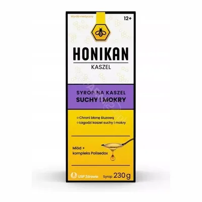 Honikan Kaszel Syrop Na Suchy I Mokry Kaszel 230g