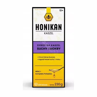 Honikan Kaszel Syrop Na Suchy I Mokry Kaszel 230g