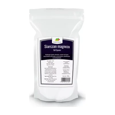 Siarczan Magnezu Sól Epsom 100% Słodkie Zdrowie 1kg