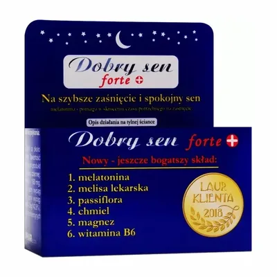 Dobry Sen Forte 30 Tabletek