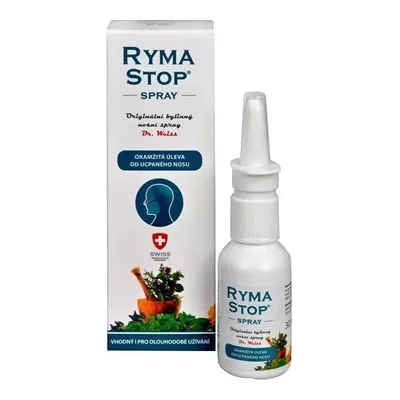 RymaStop Dr. Weiss Ziołowy Spray Do Nosa 30ml