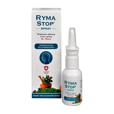 RymaStop Dr. Weiss Ziołowy Spray Do Nosa 30ml