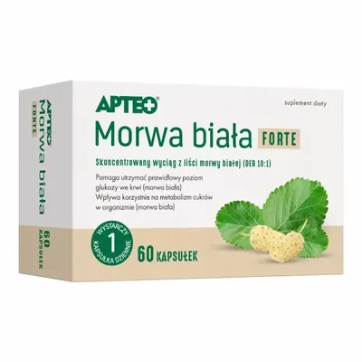 Morwa Biała Forte Na Cukier Apteo 60 Kapsułek