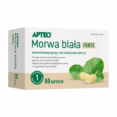 Morwa Biała Forte Na Cukier Apteo 60 Kapsułek