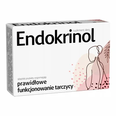 Endokrinol Prawidłowe Funkcjonowanie Tarczycy Witamina B Jod 30 Tabletek