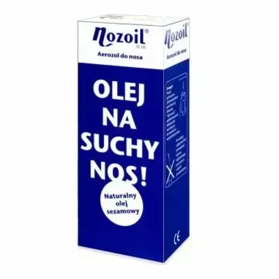 Nozoil Aerozol Do Nosa Olej Sezamowy Na Suchy Nos 10ml