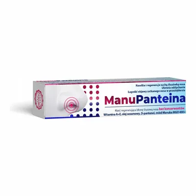 ManuPanteina Maść Regenerująca Błonę Śluzową Nosa 10g
