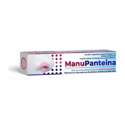 ManuPanteina Maść Regenerująca Błonę Śluzową Nosa 10g