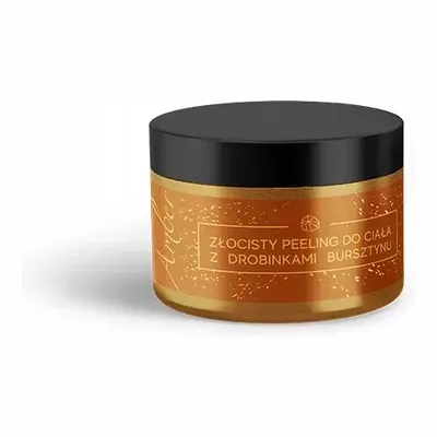 Avena Amber Peeling Złocisty Z Drobinkami Bursztynu 300g
