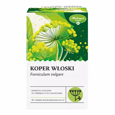 Koper Włoski Herbapol Poznań 30 Torebek