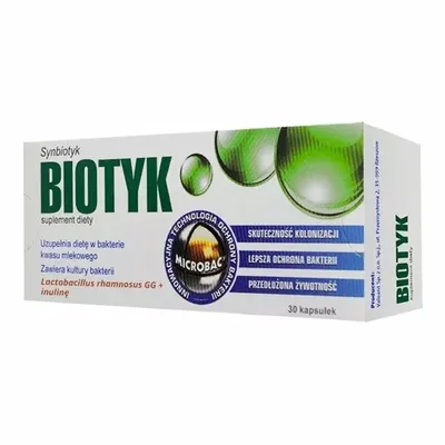 Biotyk Probiotyk + Prebiotyk 30 Kapsułek