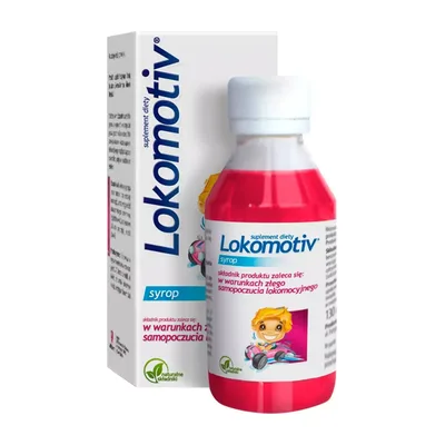 Lokomotiv Wsparcie W Nudnościach Lokomocyjnych Syrop 130 ml