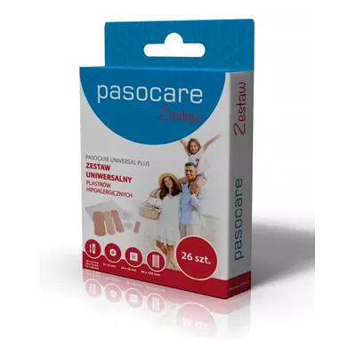 Plast.PASOCARE UNIVERSAL PLUS zestaw 26szt