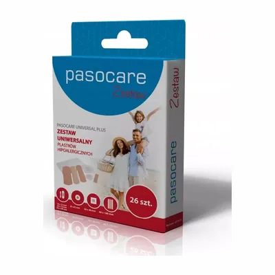Plast.PASOCARE UNIVERSAL PLUS zestaw 26szt