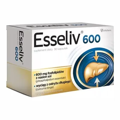 Esseliv 600 Zdrowa Wątroba 30 Sztuk
