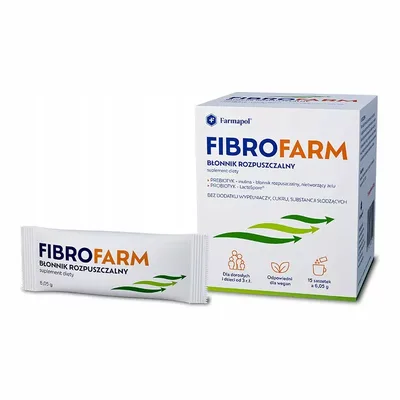 Fibrofarm Błonnik Prebiotyk + Probiotyk 15 Saszetek
