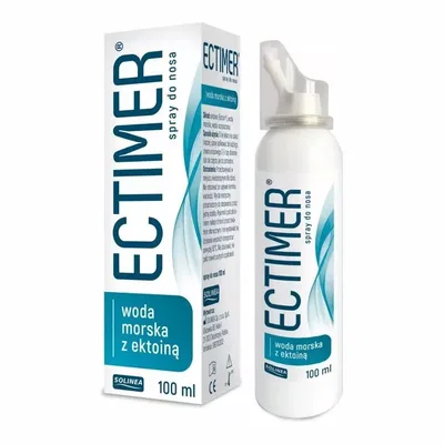 Woda Morska Z Ektoiną Ectimer Spray Do Nosa 100ml