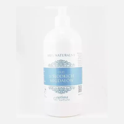 Naturalny Olej Do Skóry Ze Słodkich Migdałów Nawilżenie AZS 400ml