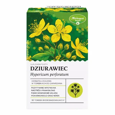 Dziurawiec Herbatka Ziołowa Herbapol 30 Torebek
