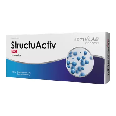 StructuActiv 500mg Chondroityny Zwyrodnienia 60 Kapsułek