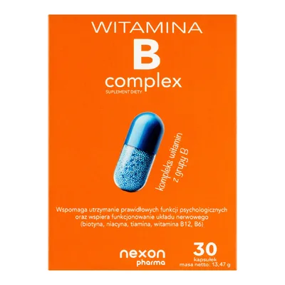 Witamina B Complex 30 Kapsułek