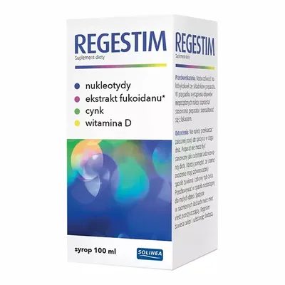 Regestim Witamina D Cynk Nukleotydy Wsparcie Odporności 100ml