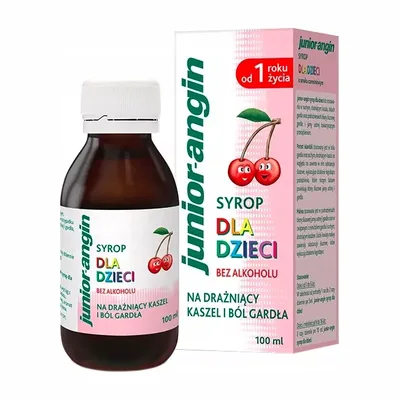 Junior-Angin Syrop Na Kaszel Dla Dzieci 100ml