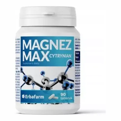 MagnezMax Cytrynian 90tabl