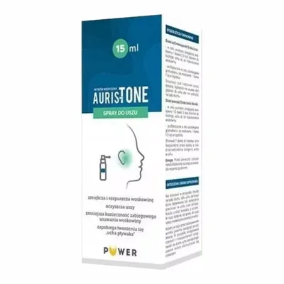 AurisTone Spray Do Uszu Rozpuszcza Woskowinę 15ml