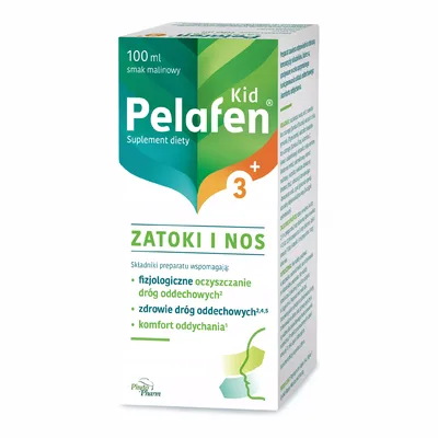 Pelafen Kid Zatoki i Nos płyn 100 ml