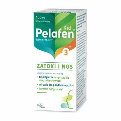 Pelafen Kid Zatoki i Nos płyn 100 ml