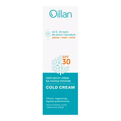 Oillan Odżywczy Krem Na Każdą Pogodę SPF30 Do Twarzy I Ciała 50ml