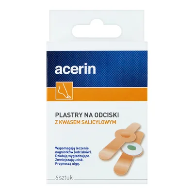 ACERIN plastry na odciski plast. 6 szt.
