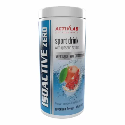Activlab Isoactive zero 225g grejpfrut