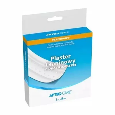 PLASTER APTEO TKANINOWY 1M*8CM