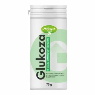 Glukoza Proszek Cytrynowo-Miętowa 75g