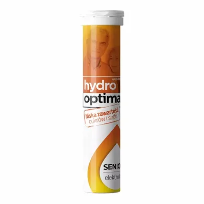 Hydrooptima Senior 20 Tabletek Musujących Nawadniających