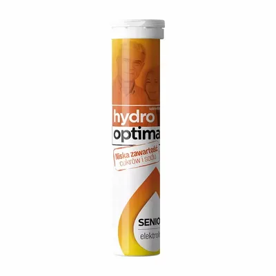 Hydrooptima Senior 20 Tabletek Musujących Nawadniających
