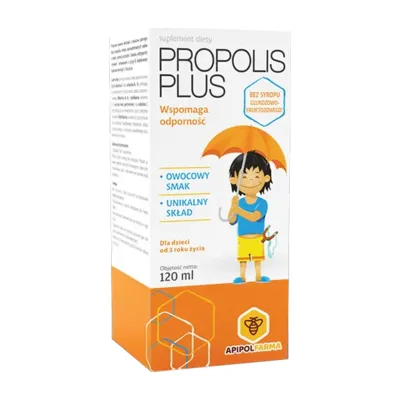 Propolis Plus Syrop Na Odporność Dla Dzieci 120 ml