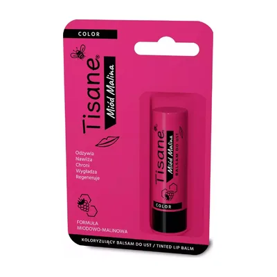 Tisane Color Koloryzująca Pomadka Do Ust Miód Malina 5.1g