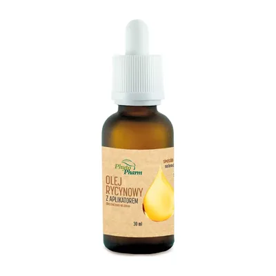 Phytopharm Olej Rycynowy Z Aplikatorem Pielęgnacja Włosów 30ml