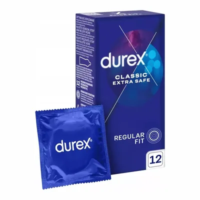 Durex Extra Safe Thicker Prezerwatywy 12 sztuk