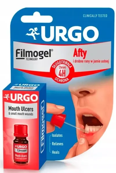 Urgo Opatrunek W Płynie Na Afty I Drobne Ramy W Jamie Ustnej 6ml