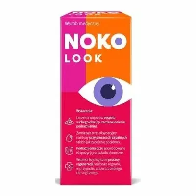 Noko Look Krople Do Oczu Zespół Suchego Oka 10ml