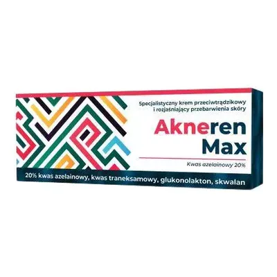 Akneren Max Krem Trądzik Przebarwienia 30g