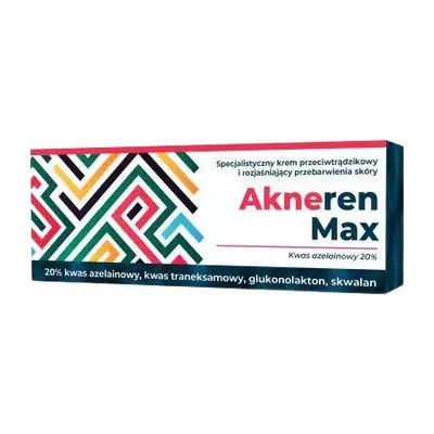 Akneren Max Krem Trądzik Przebarwienia 30g