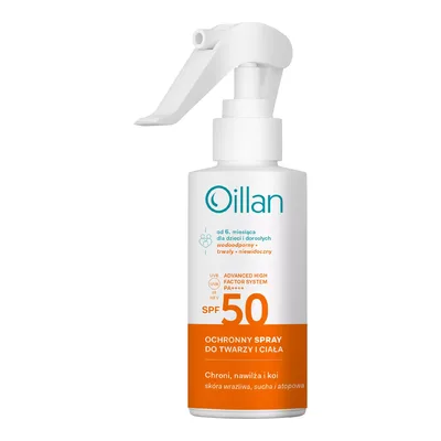 Oillan  sun spray ochronny SPF50 125ml